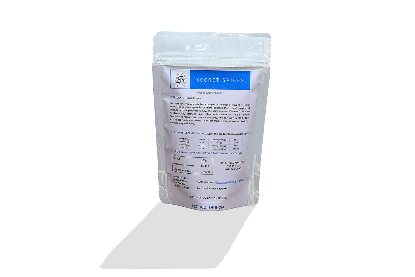Black Pepper Powder